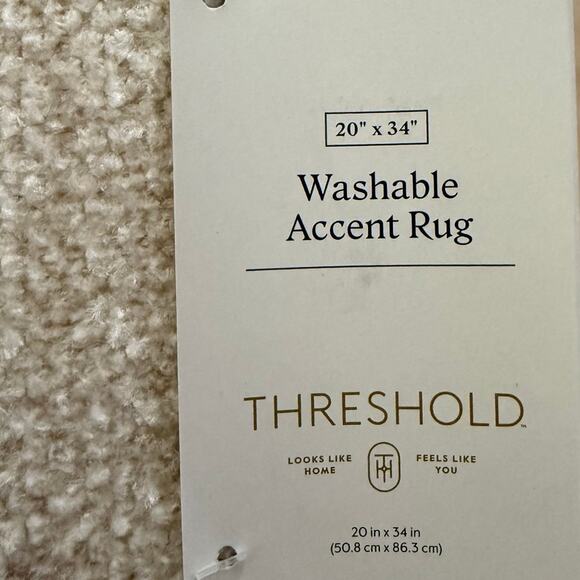 Welcome Friends Washable Accent Rug NEW - Picture 2 of 4